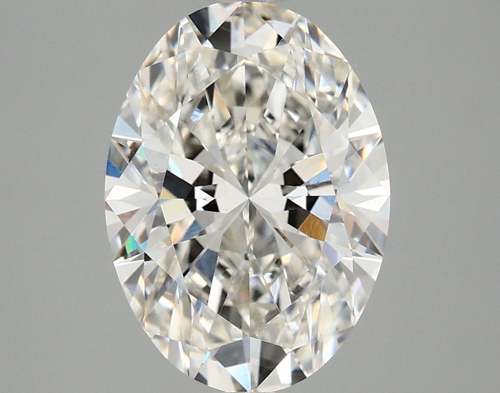 3.08 ct. oval Lab Grown Diamond front image