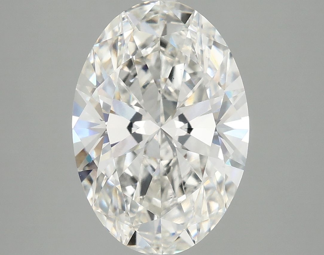 3.68 ct. oval Lab Grown Diamond front image
