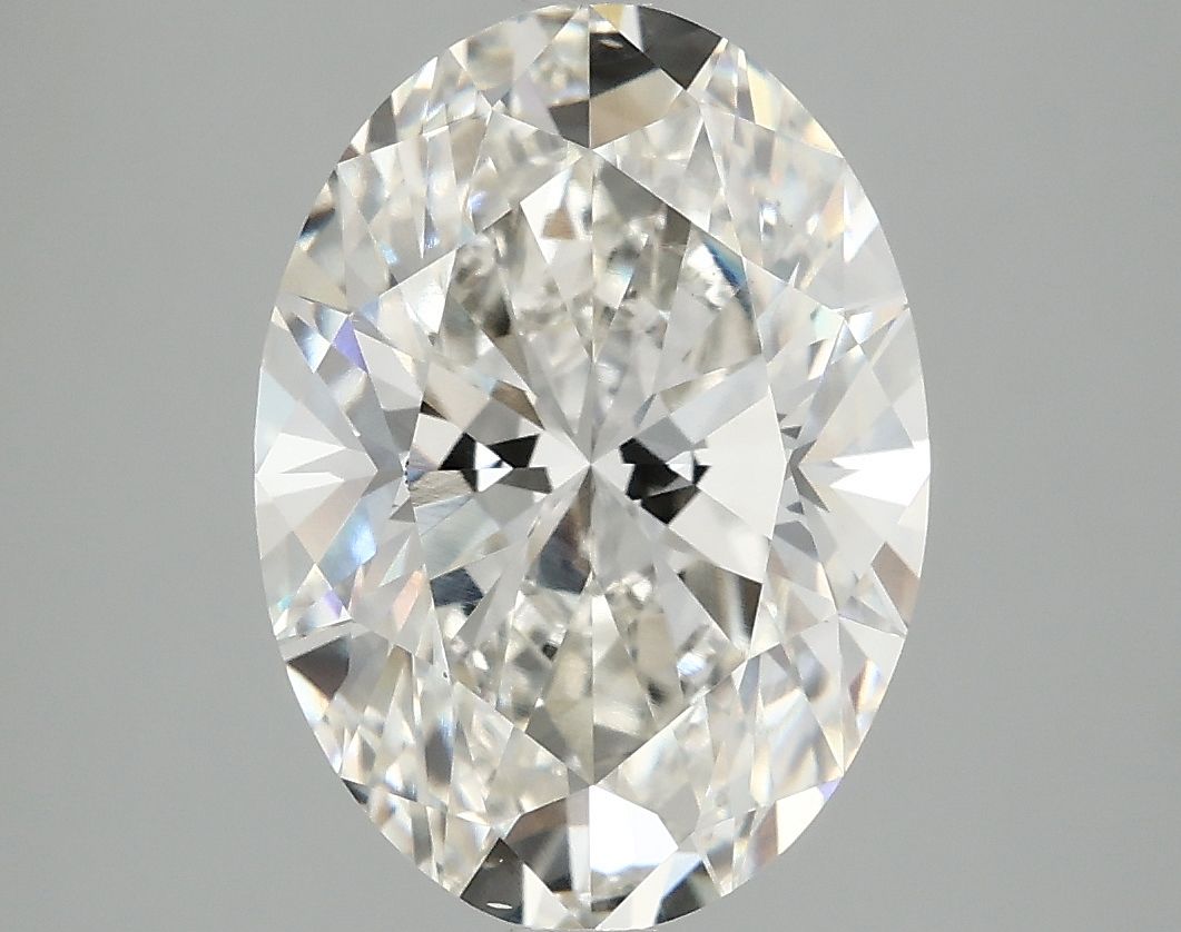 4.09 ct. oval Lab Grown Diamond front image