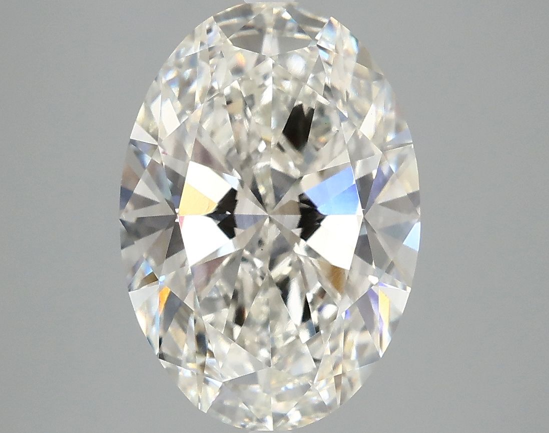 3.78 ct. oval Lab Grown Diamond front image