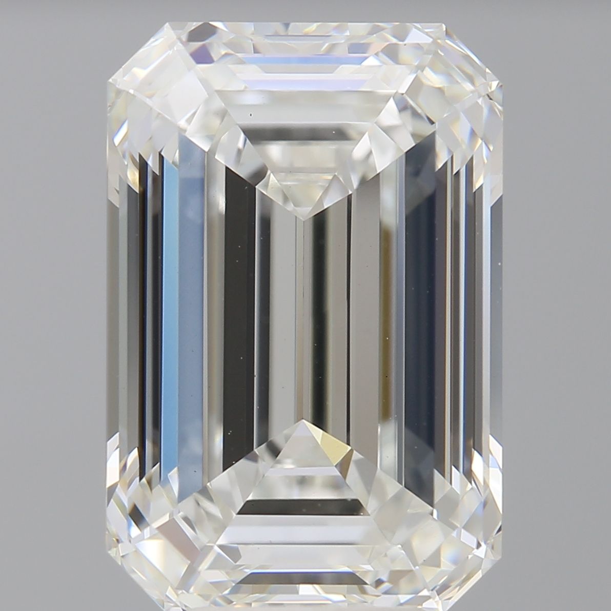 7.10 ct. emerald Lab Grown Diamond front image