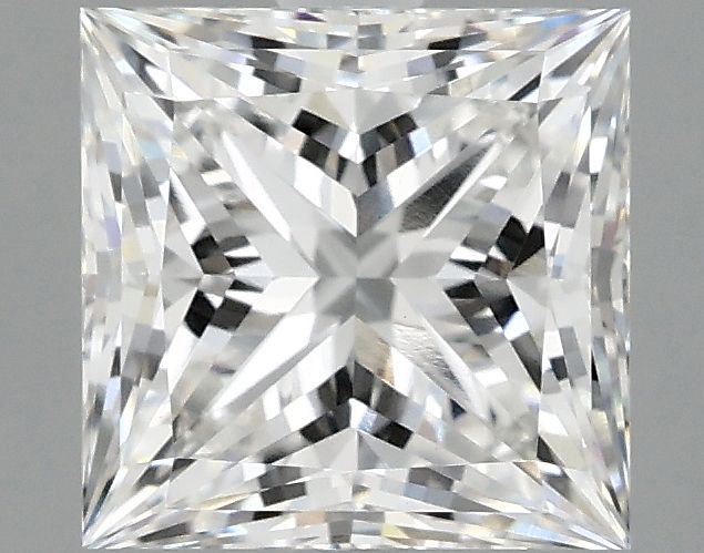 2.10 ct. princess Lab Grown Diamond front image