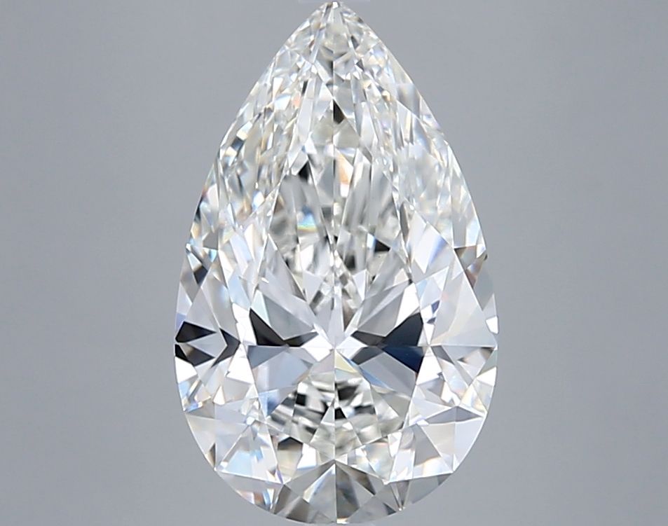 5.04 ct. pear Lab Grown Diamond front image