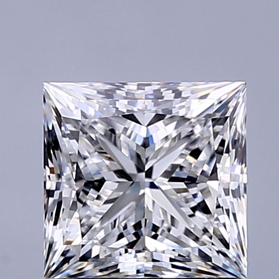 1.25 ct. princess Lab Grown Diamond front image
