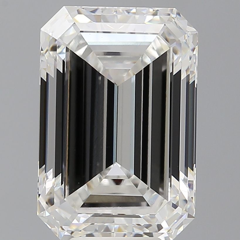 8.08 ct. emerald Lab Grown Diamond front image