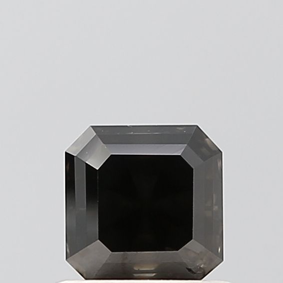 0.78 Carat Asscher Diamond Salt and Pepper VVS2