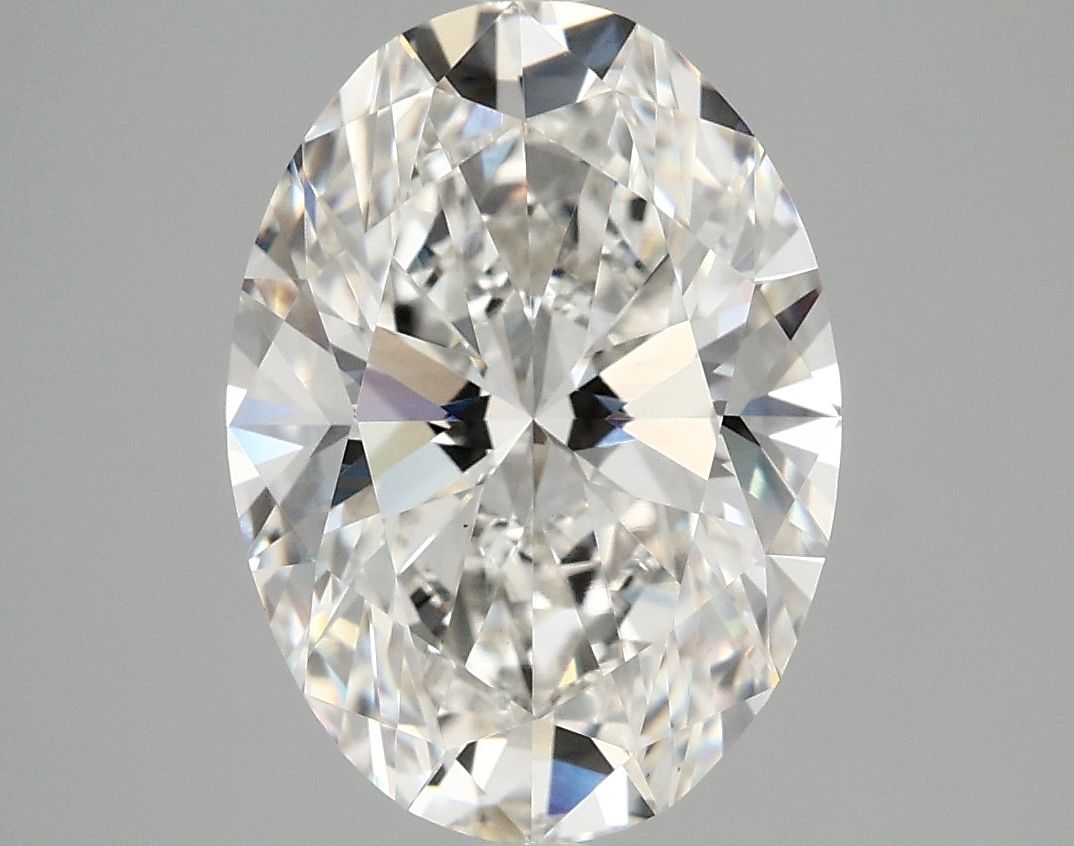 4.02 ct. oval Lab Grown Diamond front image