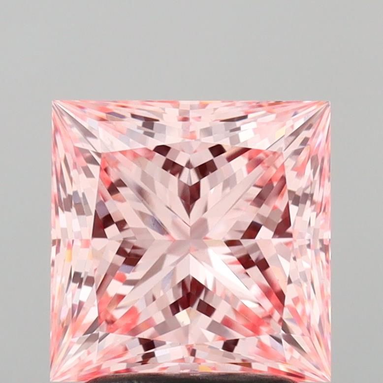 2.37 ct. princess Lab Grown Diamond front image