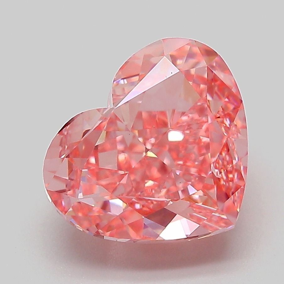 4.10 ct. heart Lab Grown Diamond front image
