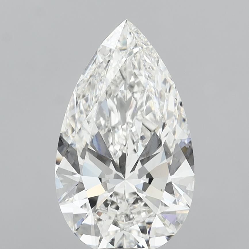 6.01 ct. pear Lab Grown Diamond front image