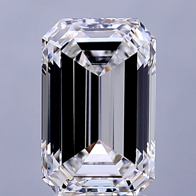 3.12 ct. emerald Lab Grown Diamond front image