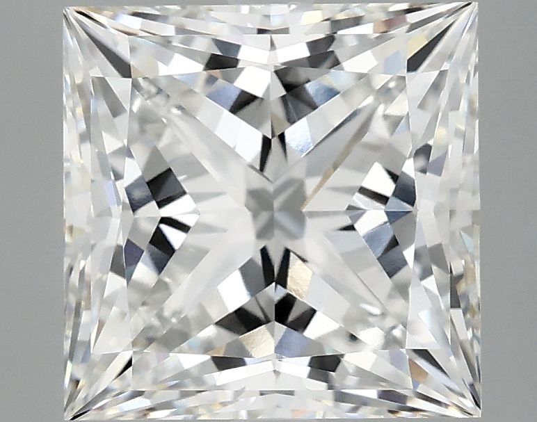 4.13 ct. princess Lab Grown Diamond front image