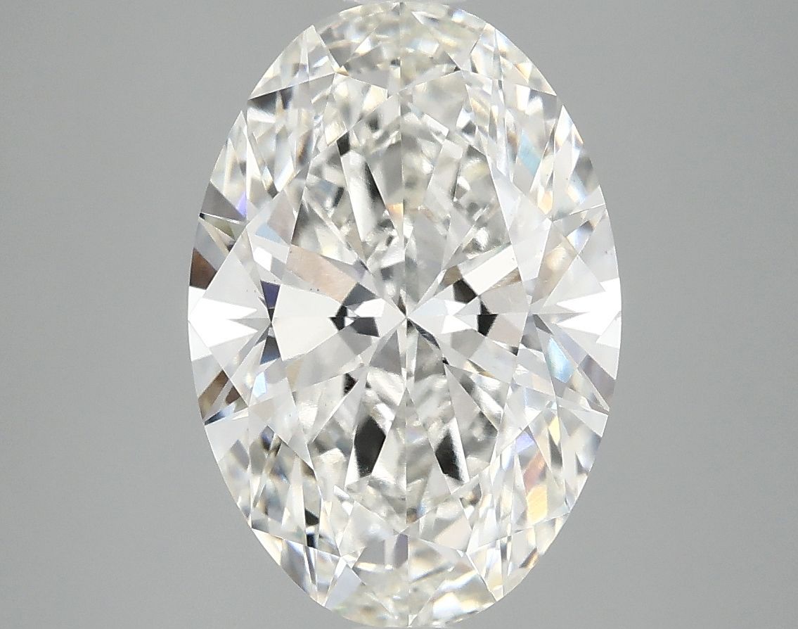 4.08 ct. oval Lab Grown Diamond front image