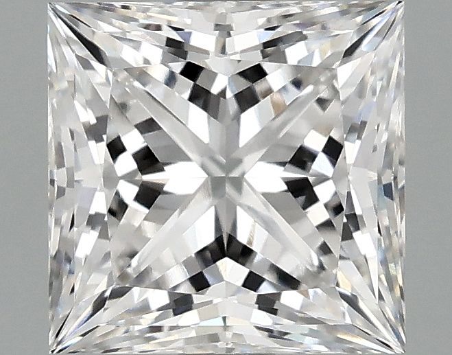 2.10 ct. princess Lab Grown Diamond front image