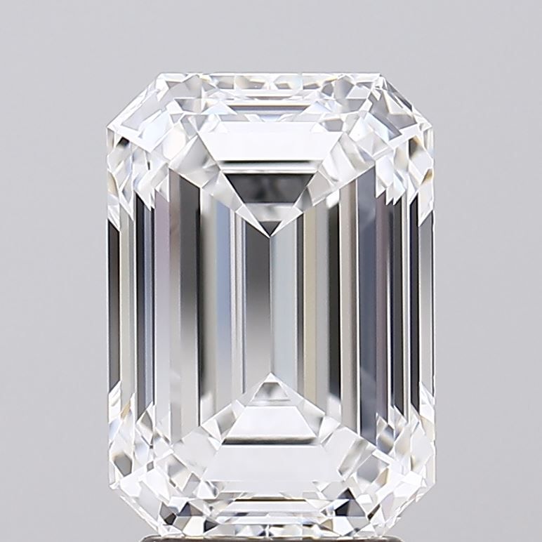 3.70 ct. emerald Lab Grown Diamond front image