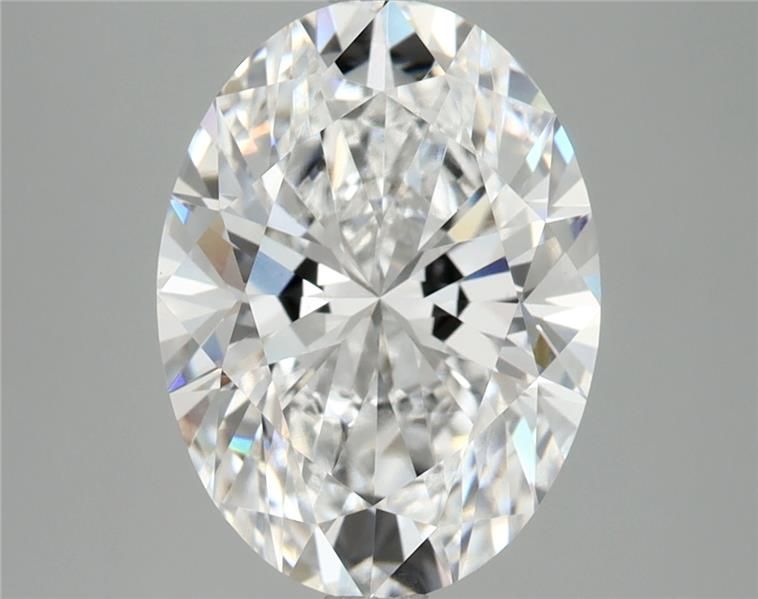 3.77 ct. oval Lab Grown Diamond front image