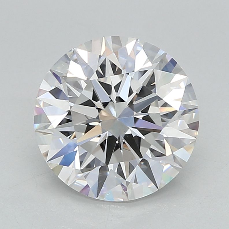 2.54 ct. round Lab Grown Diamond front image