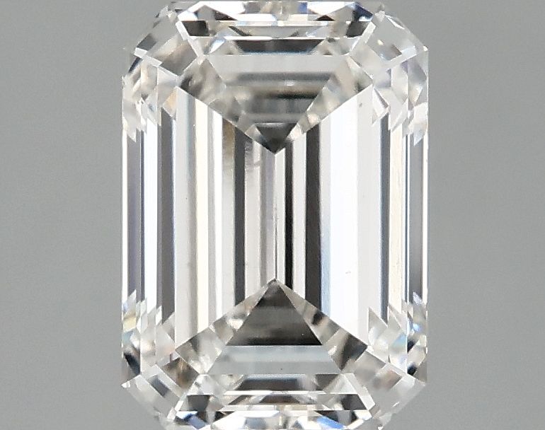 2.57 ct. emerald Lab Grown Diamond front image