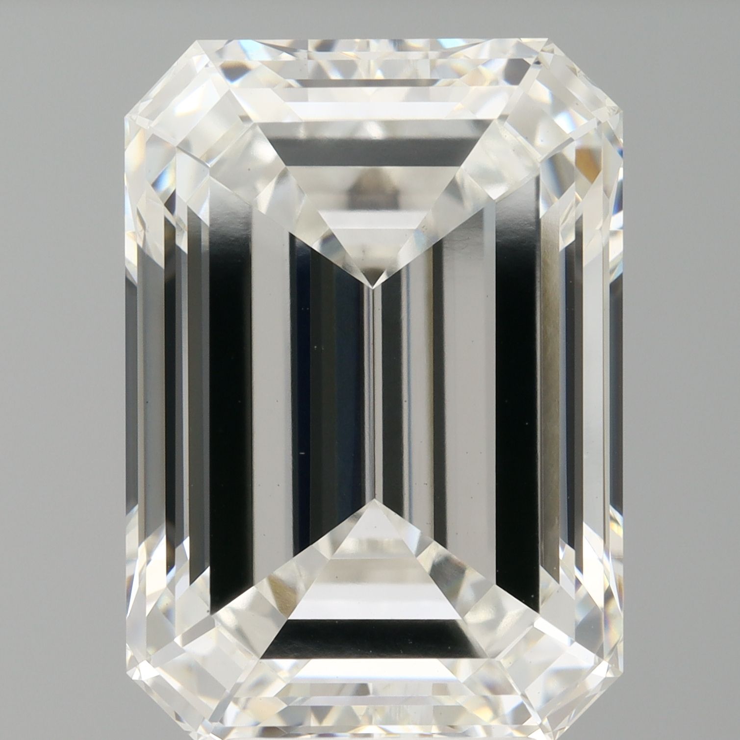 7.09 ct. emerald Lab Grown Diamond front image