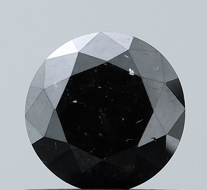 0.92 Carat Round Diamond Black VS2