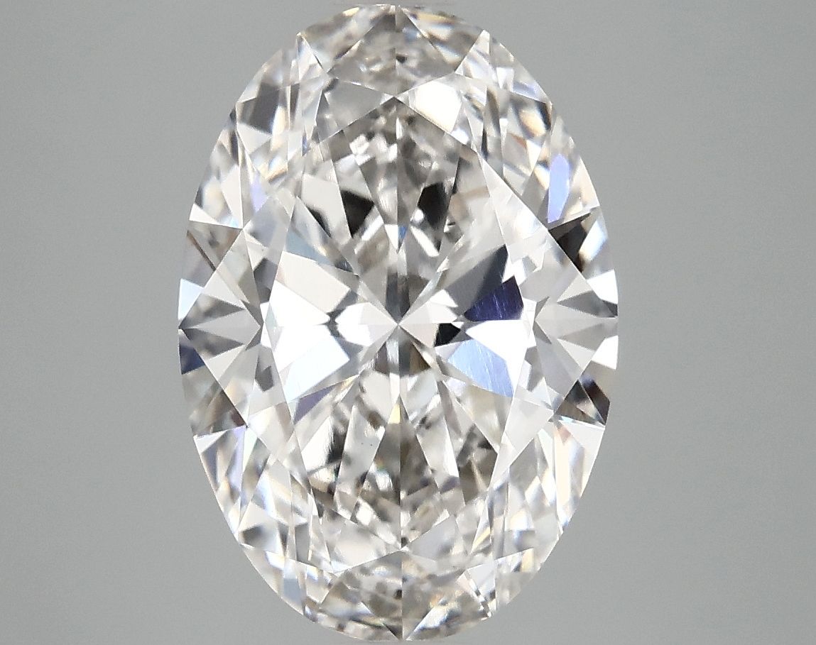 4.07 ct. oval Lab Grown Diamond front image