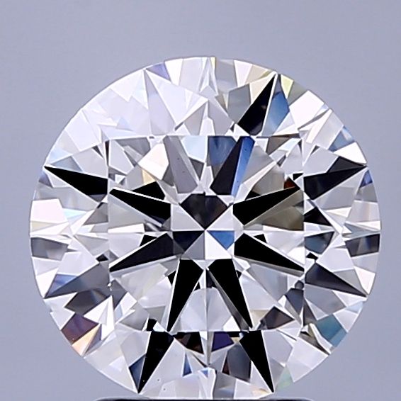 2.50 ct. round Lab Grown Diamond front image
