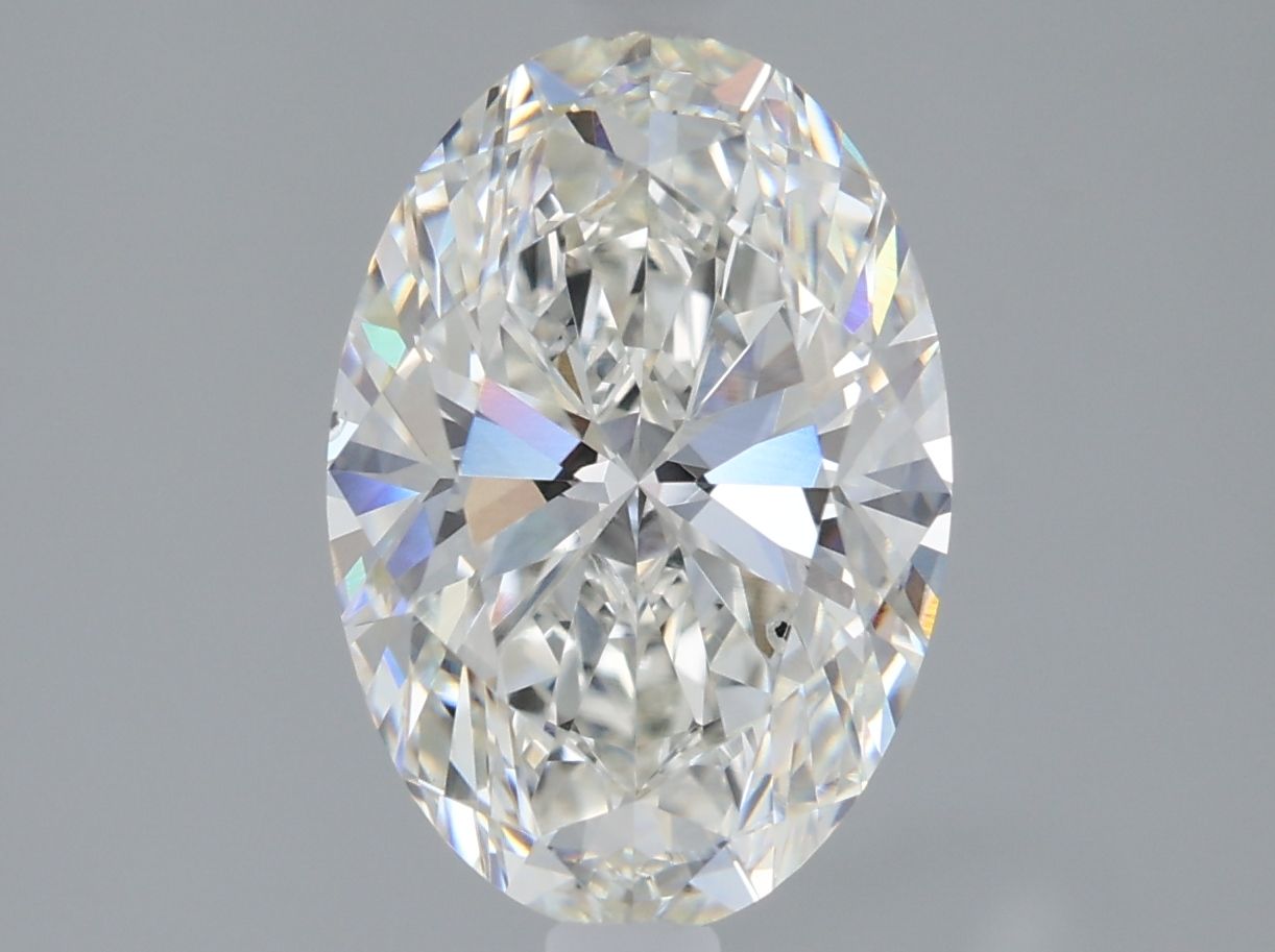 2.01 ct. oval Lab Grown Diamond front image