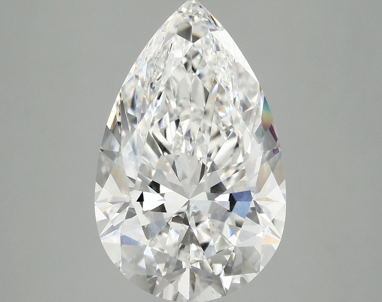 5.07 ct. pear Lab Grown Diamond front image
