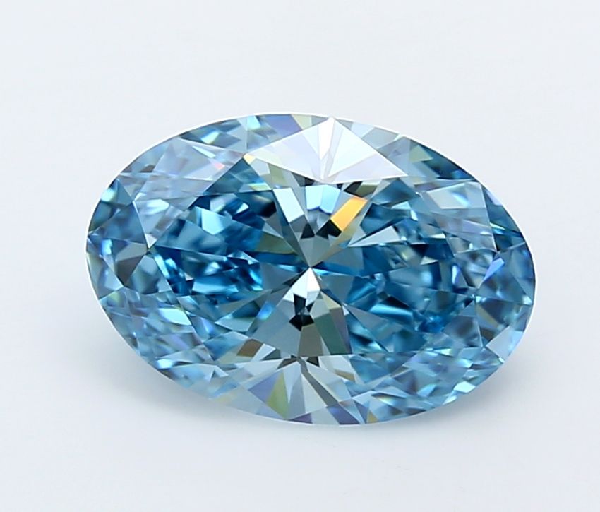 3.00 ct. oval Lab Grown Diamond front image