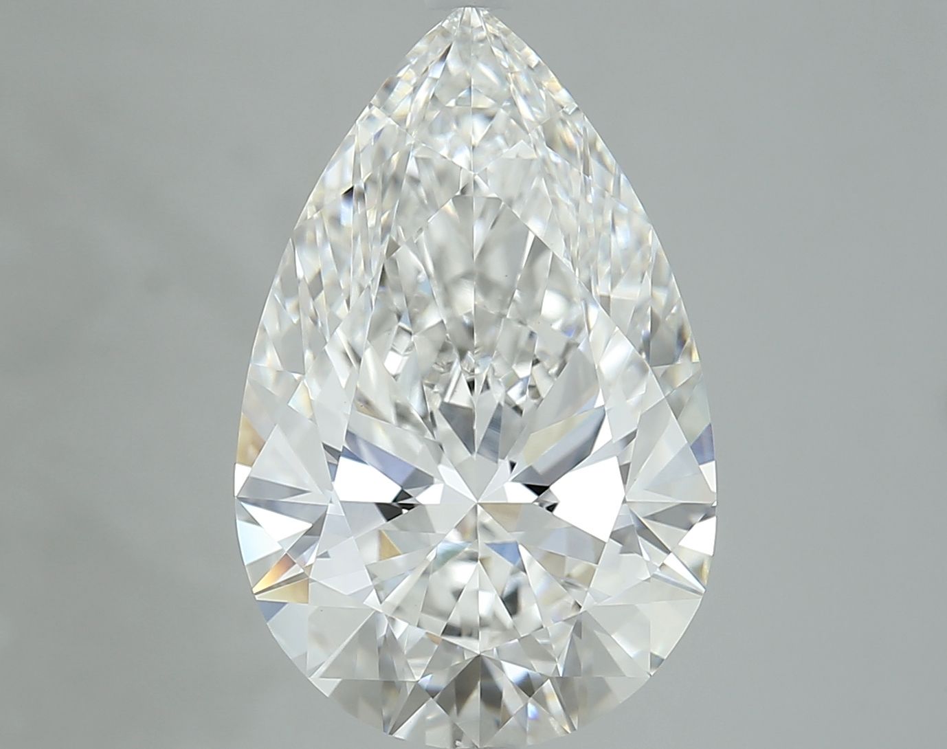 7.10 ct. pear Lab Grown Diamond front image