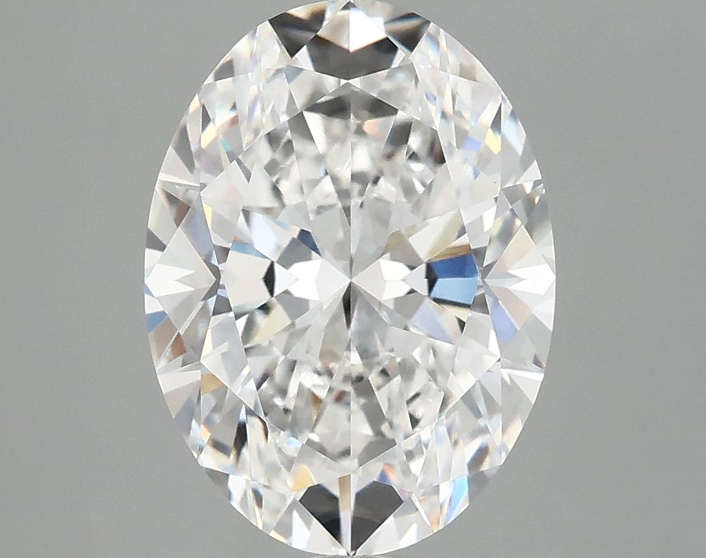 4.05 ct. oval Lab Grown Diamond front image