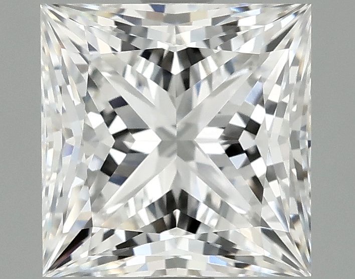 2.10 ct. princess Lab Grown Diamond front image