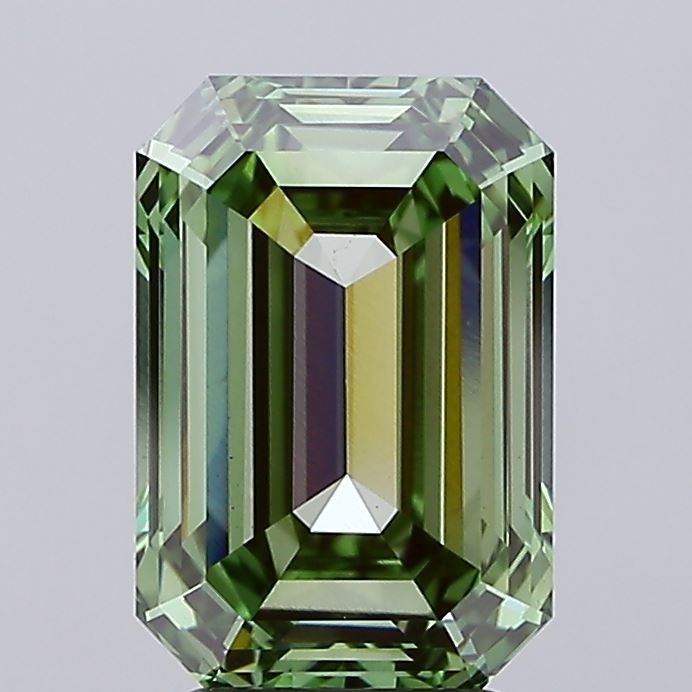 4.06 ct. emerald Lab Grown Diamond front image