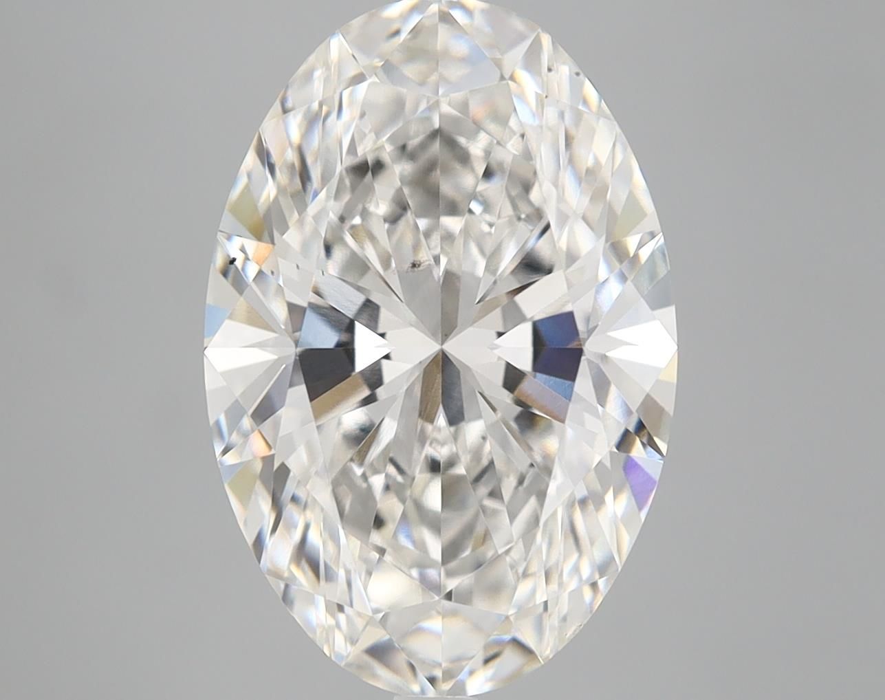 5.07 ct. oval Lab Grown Diamond front image