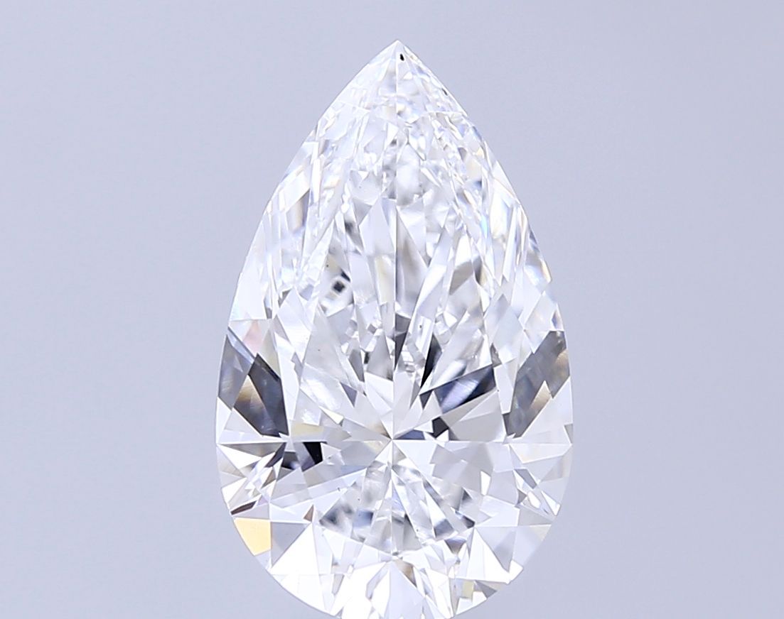 4.45 ct. pear Lab Grown Diamond front image