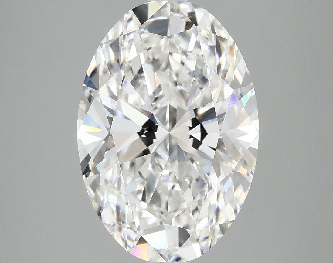 4.05 ct. oval Lab Grown Diamond front image