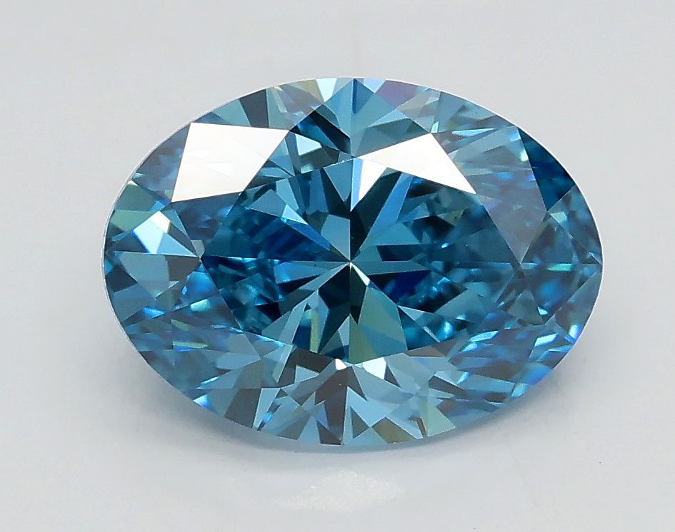 2.01 ct. oval Lab Grown Diamond front image