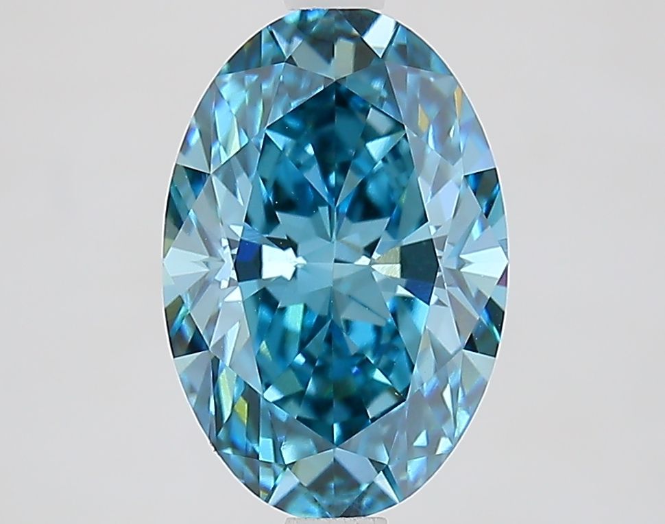 2.60 ct. oval Lab Grown Diamond front image