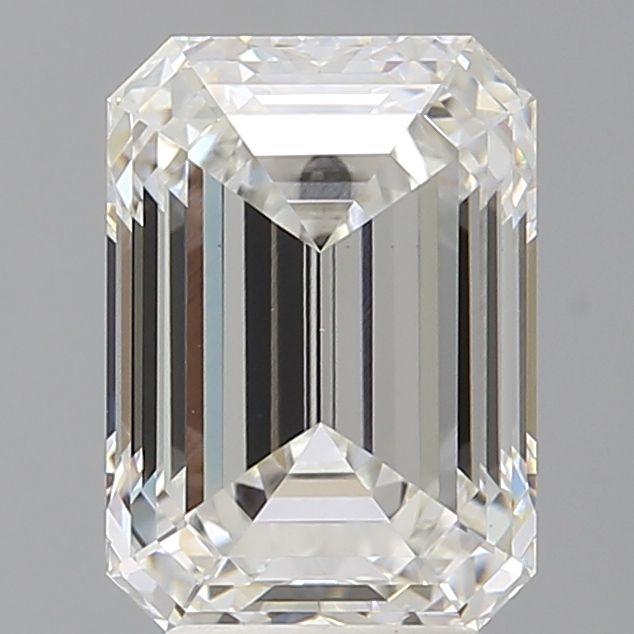 4.10 ct. emerald Lab Grown Diamond front image