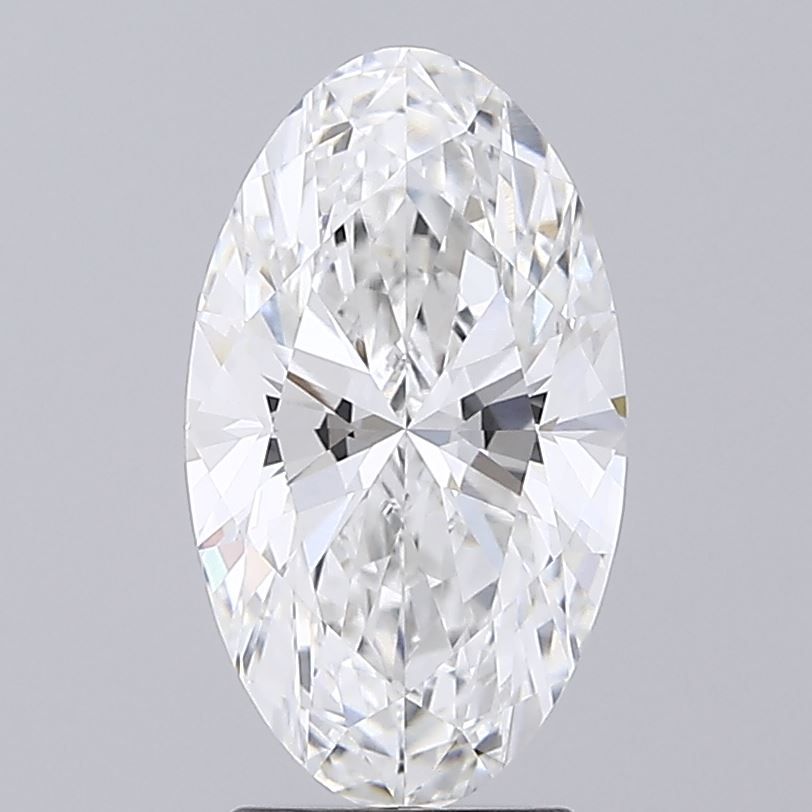 3.08 ct. oval Lab Grown Diamond front image