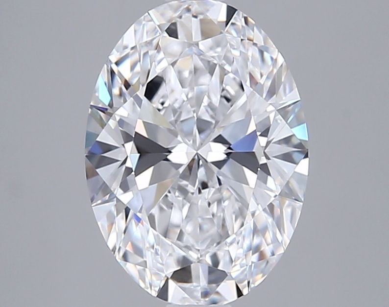2.03 ct. oval Lab Grown Diamond front image