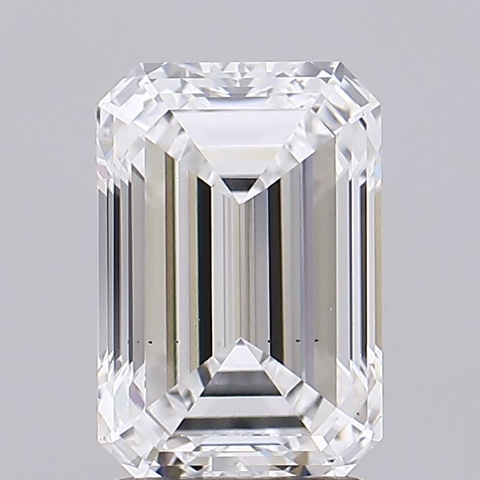 2.57 ct. emerald Lab Grown Diamond front image