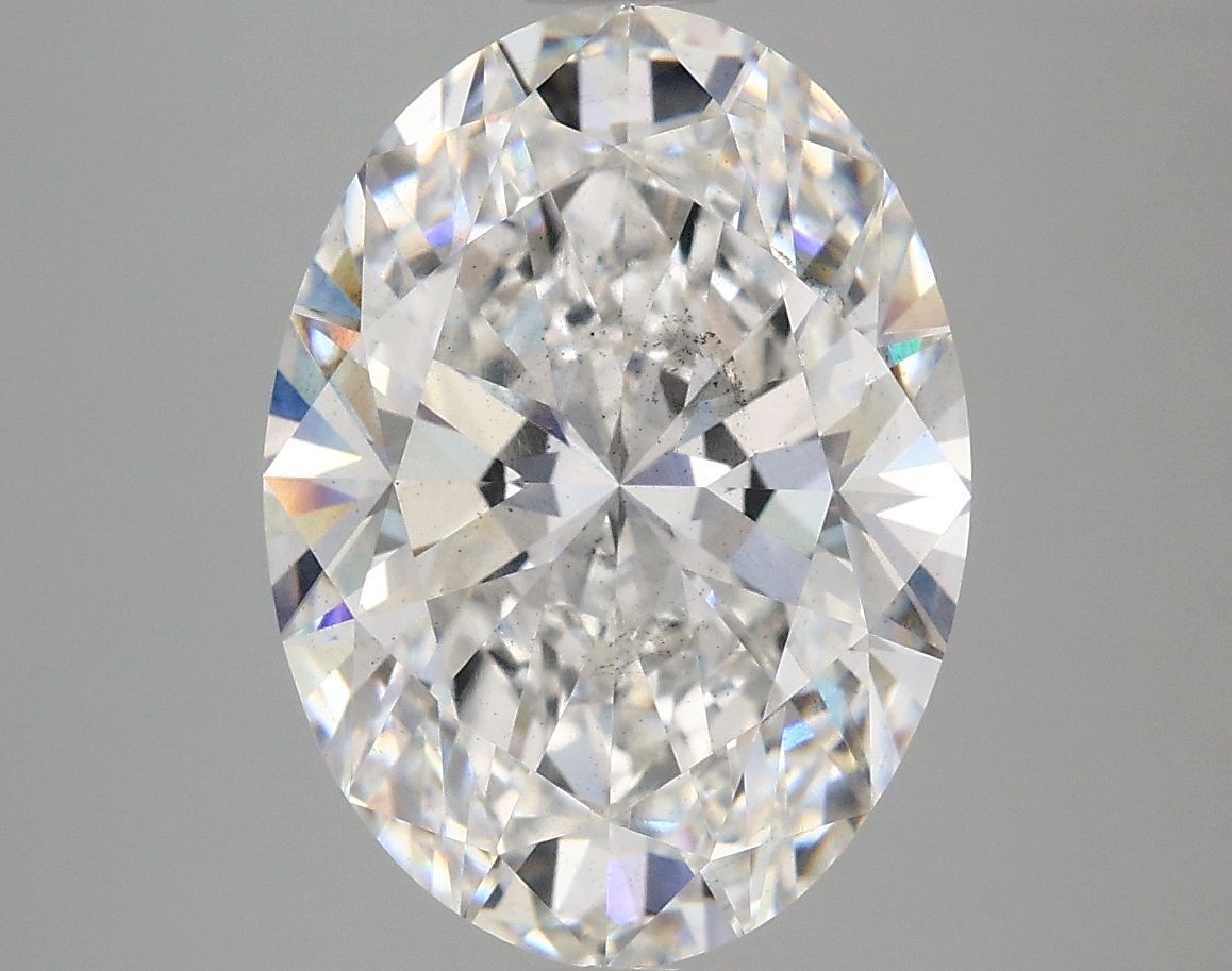 5.05 ct. oval Lab Grown Diamond front image