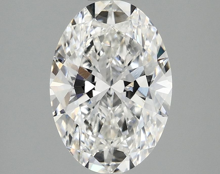 2.10 ct. oval Lab Grown Diamond front image