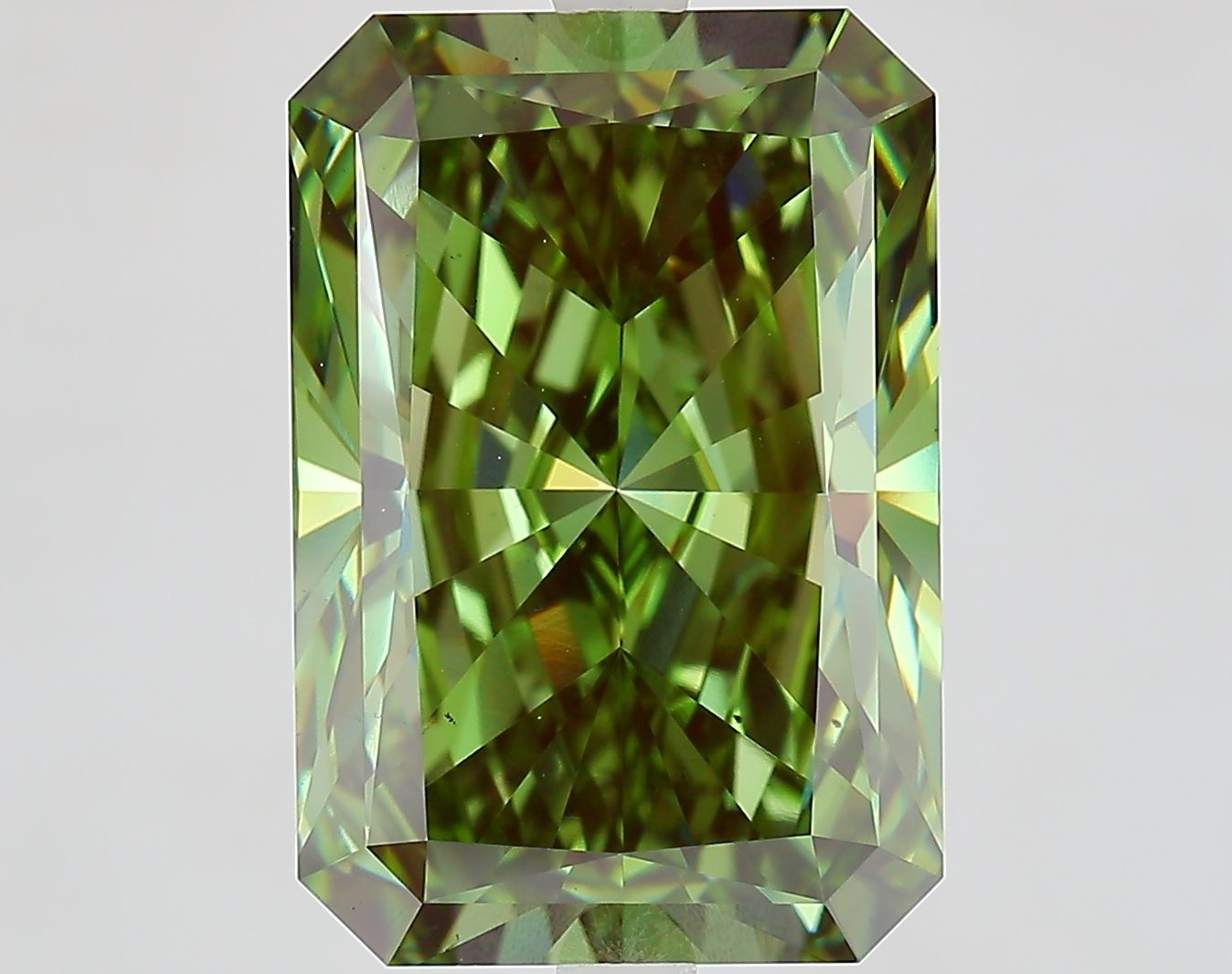 10.40 ct. radiant Lab Grown Diamond front image