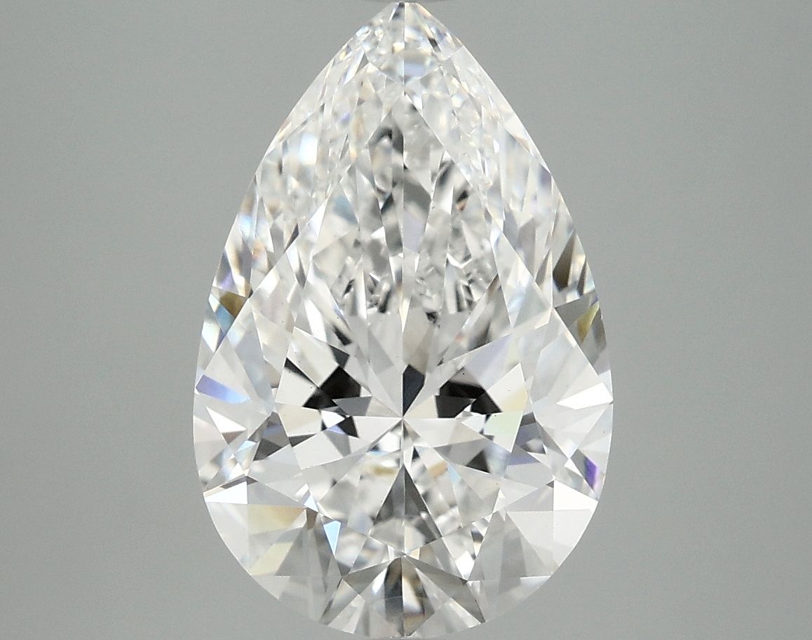 3.93 ct. pear Lab Grown Diamond front image