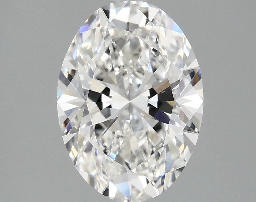 2.10 ct. oval Lab Grown Diamond front image