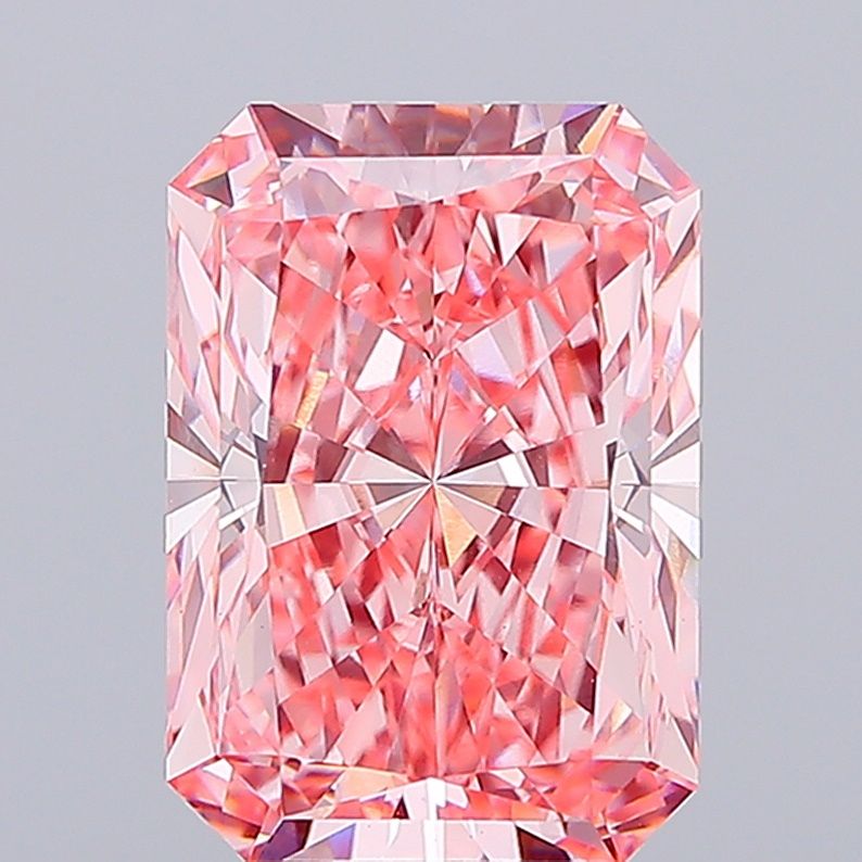 6.07 ct. radiant Lab Grown Diamond front image