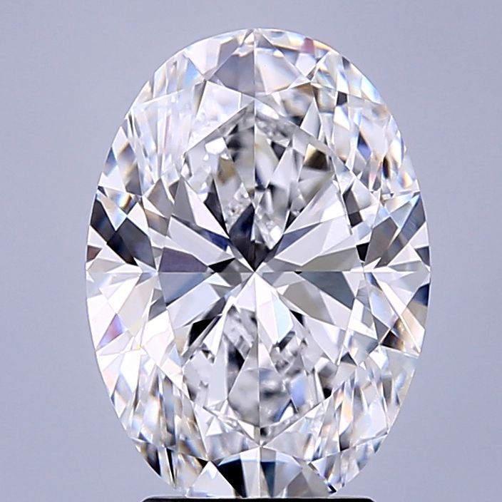 3.65 ct. oval Lab Grown Diamond front image