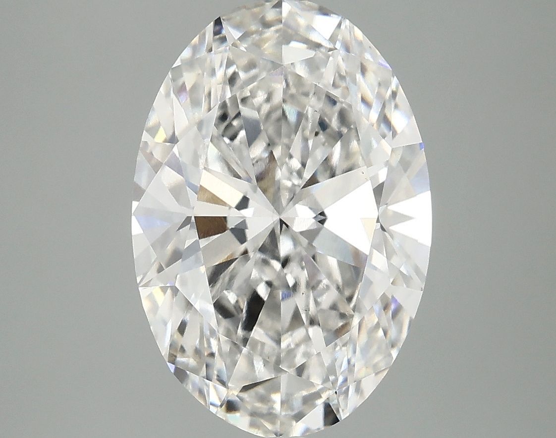 3.92 ct. oval Lab Grown Diamond front image